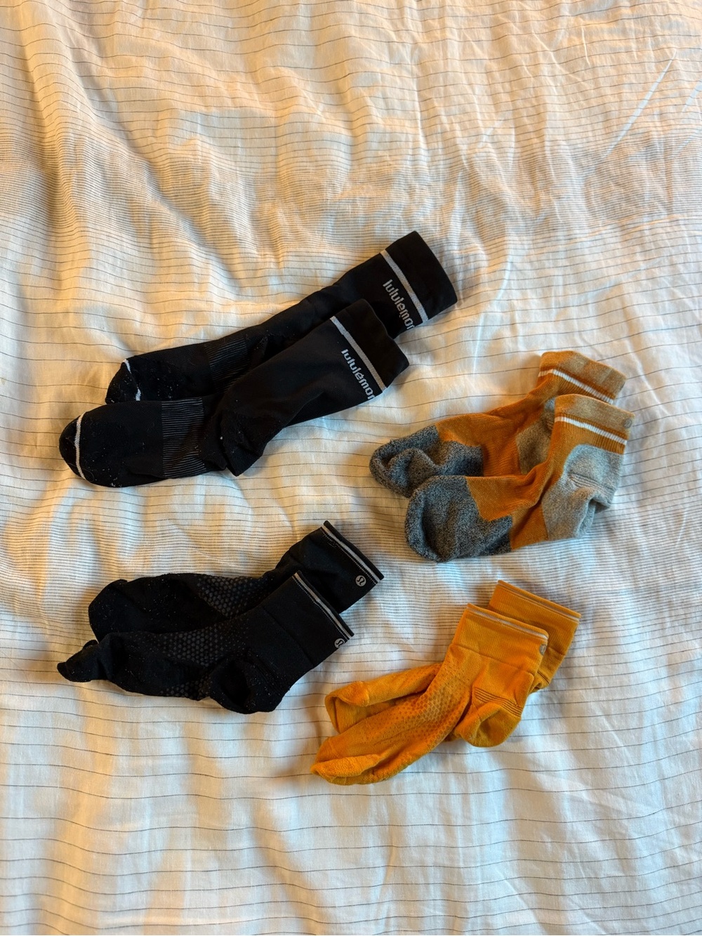 Lululemon Performance Socks Bundle (x4)